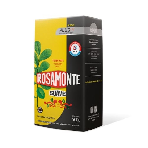 YERBA ROSAMONTE PLUS  SUAVE 500g
